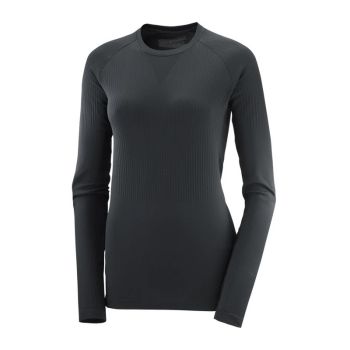 Salomon Sense LS Tee svart dam