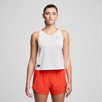 Saucony Kinvara Tank vit dam