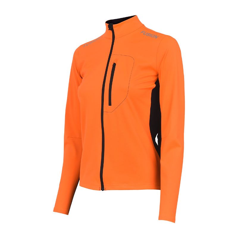 Fusion S2 Run Jacket orange dam