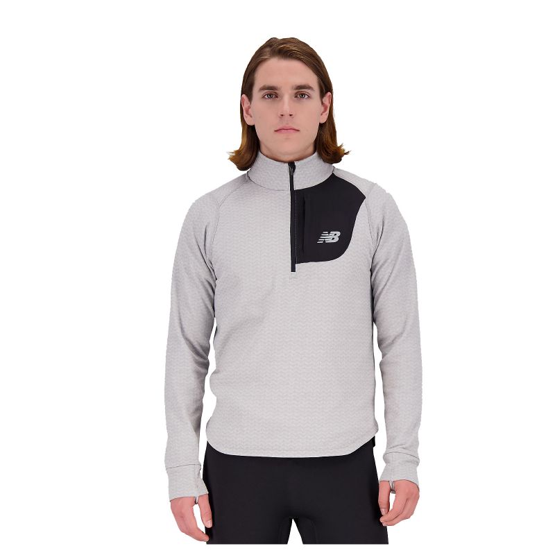 New Balance Heat Grid Half Zip herr