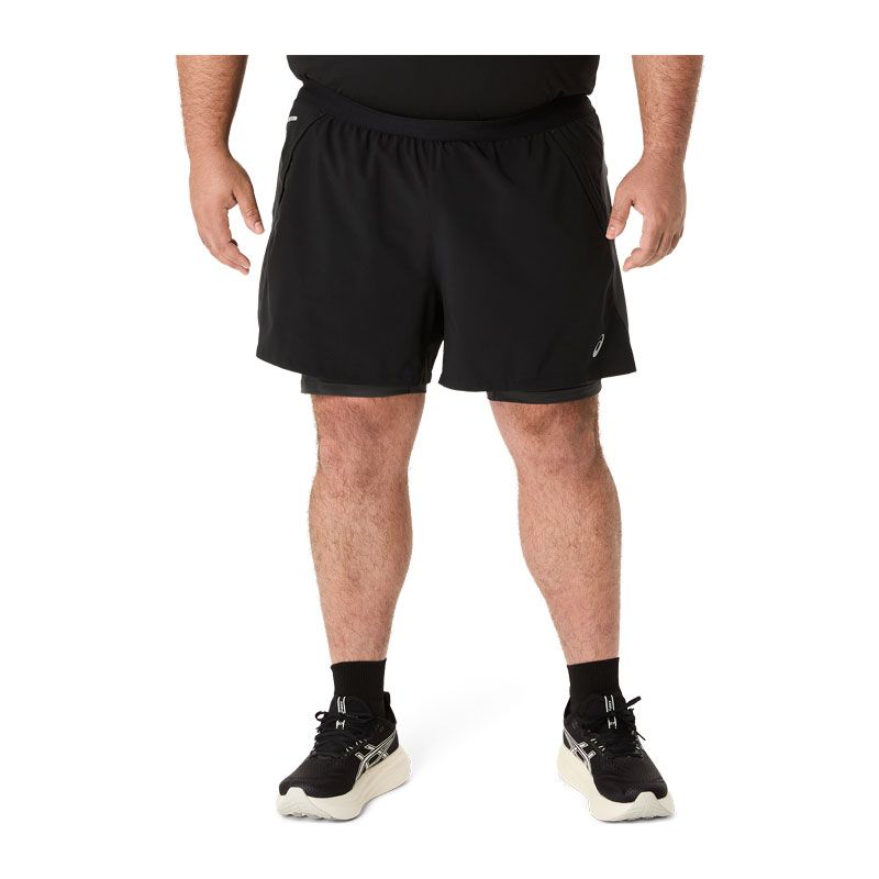 Asics Road 2in1 5inch shorts herr